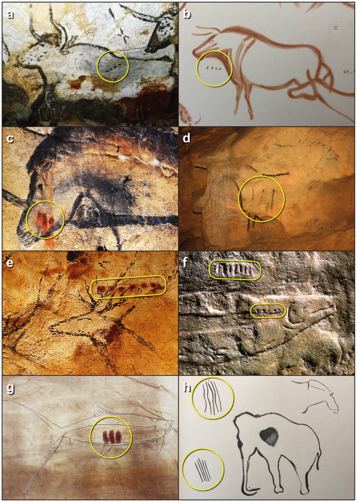 Prehistory and Communication: Signs of proto-writing have been discovered in Paleolithic caves