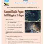 Campo di Castel Pagano: un fine settimana all’insegna della speleologia e della condivisione