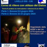 Corso di II livello SSI-CAI a Bossea (CN): Immergersi nella tecnica del rilievo speleologico con il Distox