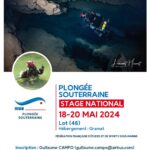 La Federazione Francese di Studi e Sport Subacquei organizza uno stage nazionale di perfezionamento tecnico nella speleologia souterraine