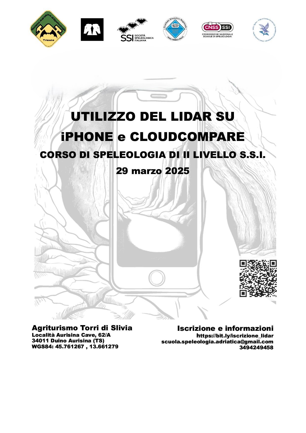 LiDAr e topografia ipogea