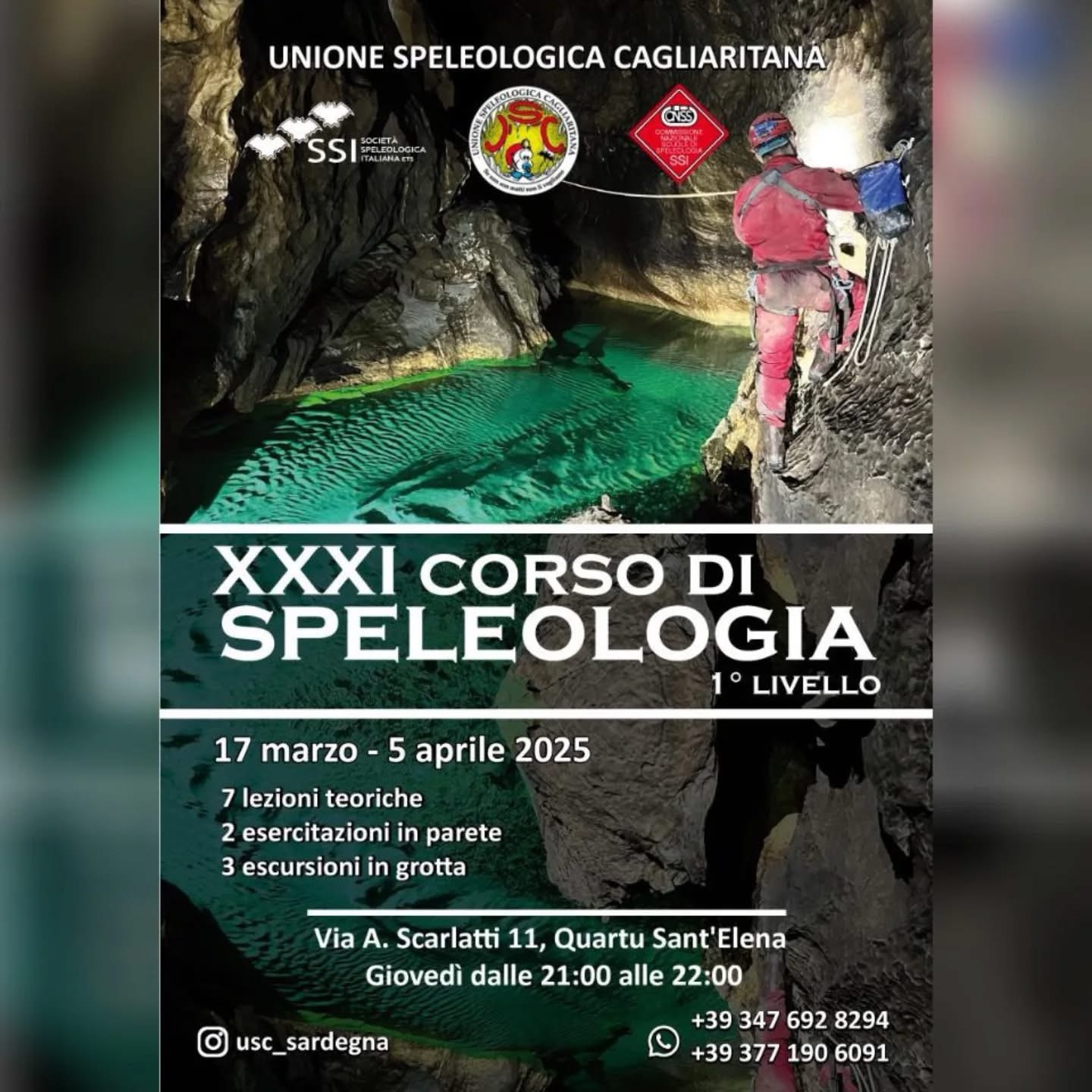 Corso di Speleologia