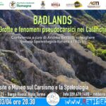 BADLANDS: grotte e fenomeni pseudocarsici nei Calanchi: incontro con Andrea Benassi