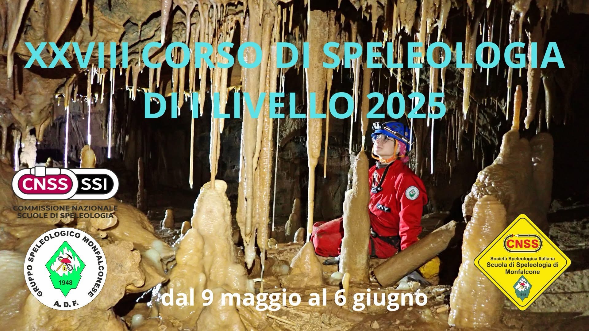 Corso di Speleologia a Monfalcone