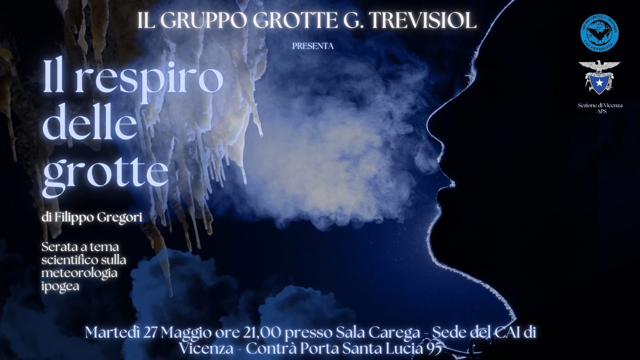 Il respiro delle grotte: a Vicenza una serata dedicata alla meteorologia ipogea