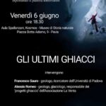 Gli ultimi ghiacci: incontro e apertura serale al Museo Kosmos di Pavia