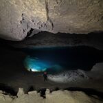 Sa Rutta ’e S’Edera, il Settimo Sifone si arrende dopo 485 metri: oltre l’acqua appare un enorme lago