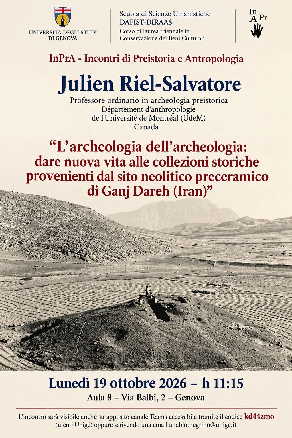 V Janove Julien Riel-Salvatore rozpráva o tom, ako môže archeológia dodať nový život historickým zbierkam